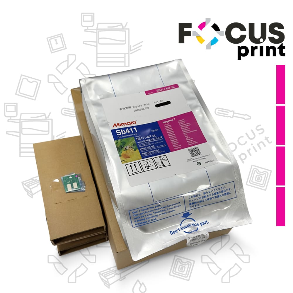 Чернила Mimaki SB-411 M пурпурные